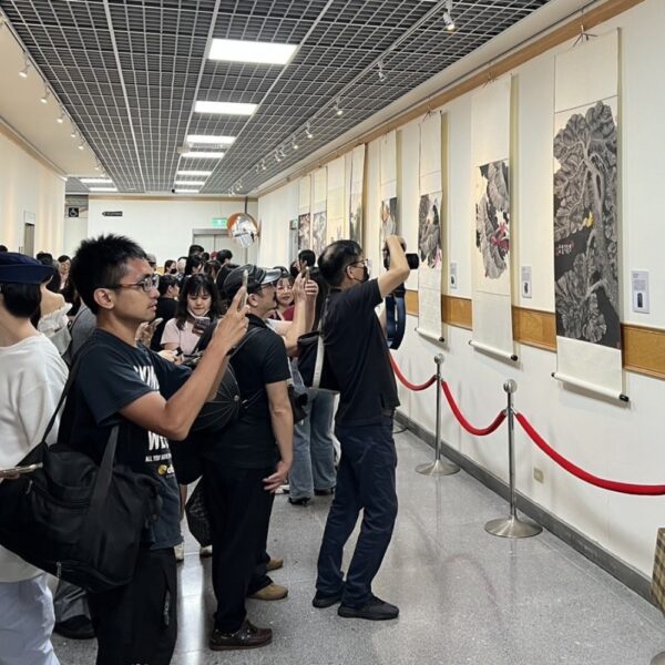 世界級大畫家 劉慶書（來者）趣墨畫精品展 台北市議會登場 - 