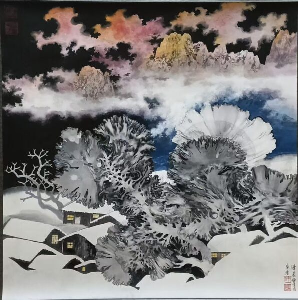 世界級大畫家 劉慶書（來者）趣墨畫精品展 台北市議會登場 - 