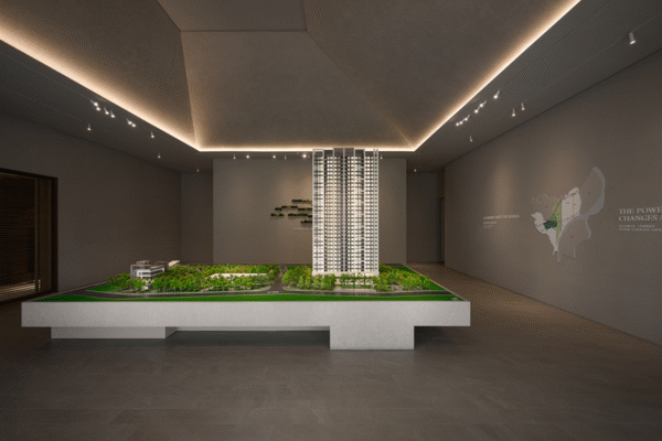 馥華集團請來北市豪宅建築團隊精心打造，「馥華之道」，第一期「鳳庭」，將在基地內興建2棟樓高32層、凌空超過百米的南新莊最高地標建築。(圖/馥華之道提供)