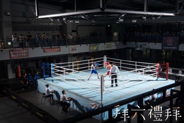 ▲《拜六禮拜》走進彰化 二林高中全台第一座專業拳擊館 取景拍攝。(圖／多麼文創提供)