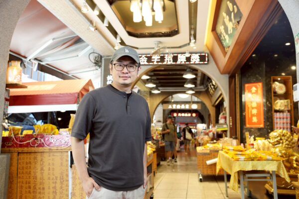 ▲台北迪化街商圈發展促進會總幹事陳仕哲。(照片來源/TWNIC)