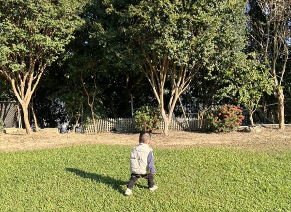 「在大自然裡，孩子的每一步都是成長的方向。」圖/曾璟星