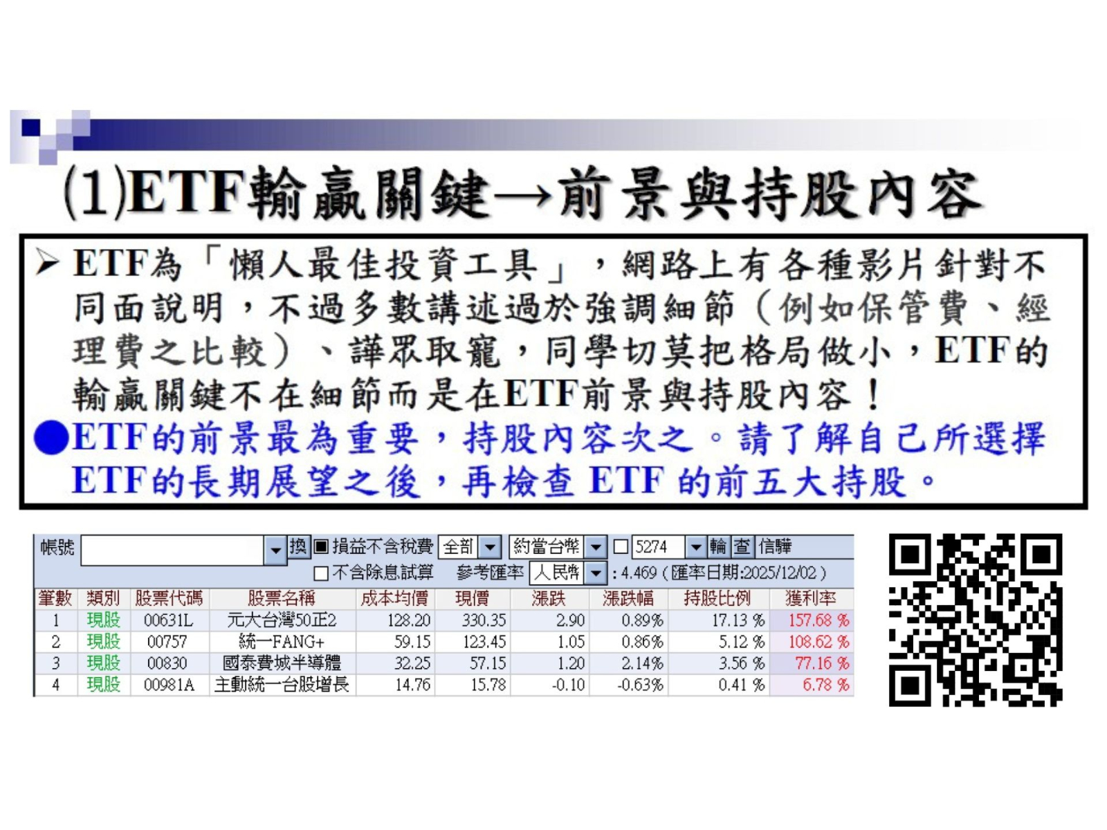 迎戰「主動式ETF」新浪潮與高利率挑戰