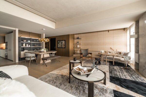 62、67坪舒適尺度,搭配國泰建設深耕建築超過一甲子,深受換屋族與高資產家庭青睞。圖/業者提供